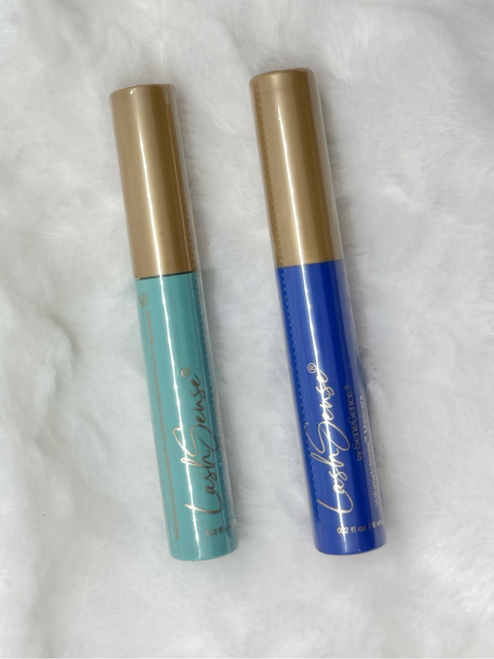 LashSense by SeneGence Volume Intense Mascara Bundle Deep Cobalt & Jewel Jade